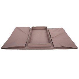 Kelepu Remote Control Holder 4 Pockets TV Remote Holder Sofa Armrest TV Remote Control Organizer Armchair Couch Bag with Cup Holder Tray (Coffee)