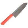 Masahiro MV-P Santoku Shape, 6.5 inches (165 mm), Red 14423