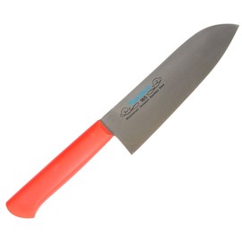 Masahiro MV-P Santoku Shape, 6.5 inches (165 mm), Red 14423
