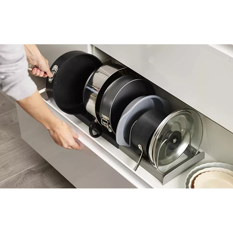 Luxury Organizador De Tapas Expansible Para Cajón Hogar Cocina