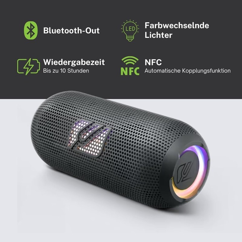 MUSE M-790 BT Bluetooth Speaker with 60 W and Light