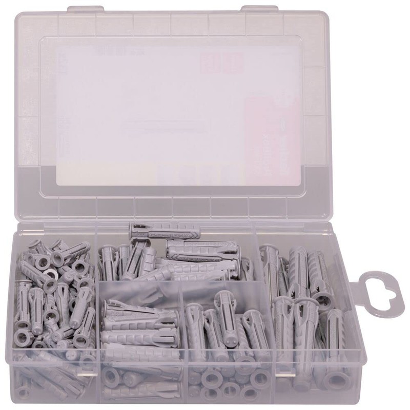 fischer Professional Box SX Plus Dowels, Dowel Box with 132