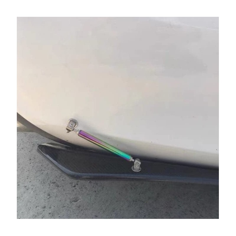 Xotic Tech JDM Universal Rear Bumper Canard Diffuser Splitter Valence