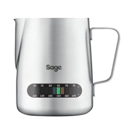 The Sage Temp Control Milk Jug, Brushed Stainless Steel, BES003UK