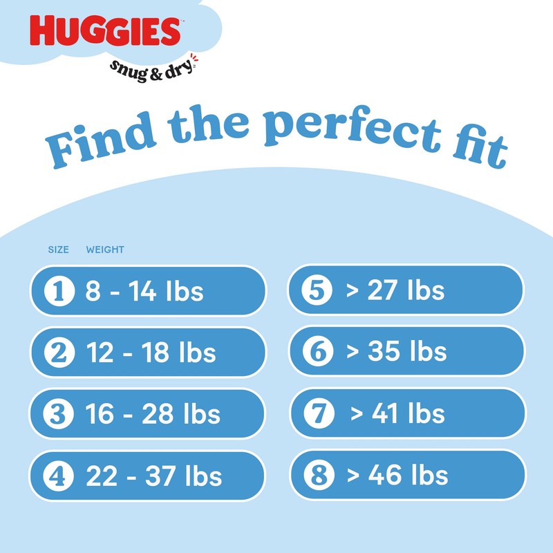 Huggies Size 6 Diapers, Snug & Dry Baby Diapers, Size