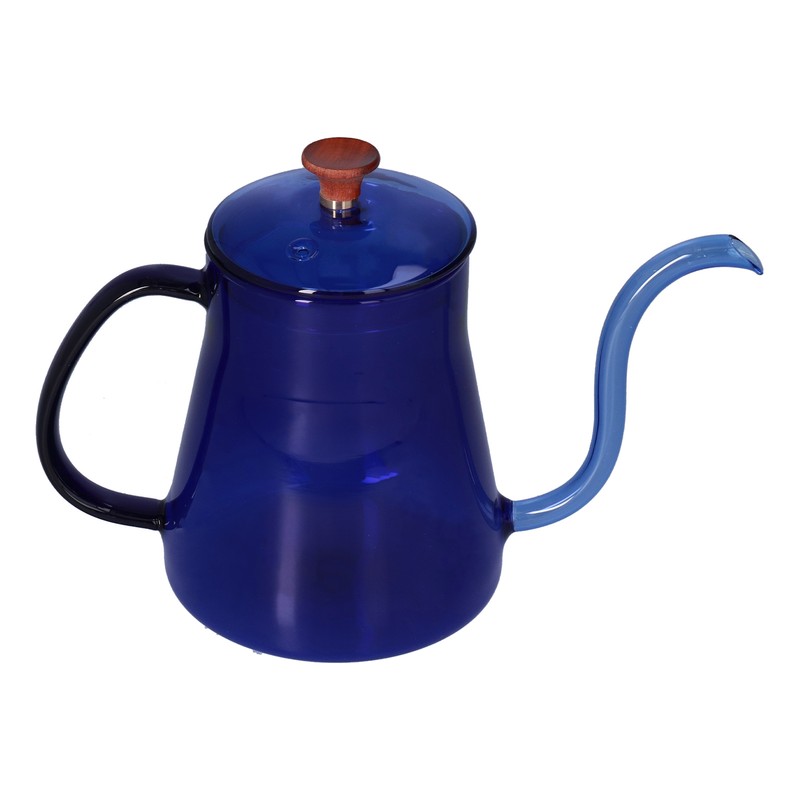 Coffee Kettle Glass Coffee Pot 600ML Coffee Drip Kettle Long