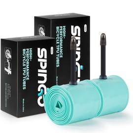 SPINGO TPU Inner Tube MTB 29 Inch / 27.5 Inch / 26 Inch TPU Bicycle Inner Tube Pack of 2 Ultralight Inner Tube with Presta Valve 48 mm (MTB 26 Inch x 2.1-2.5)