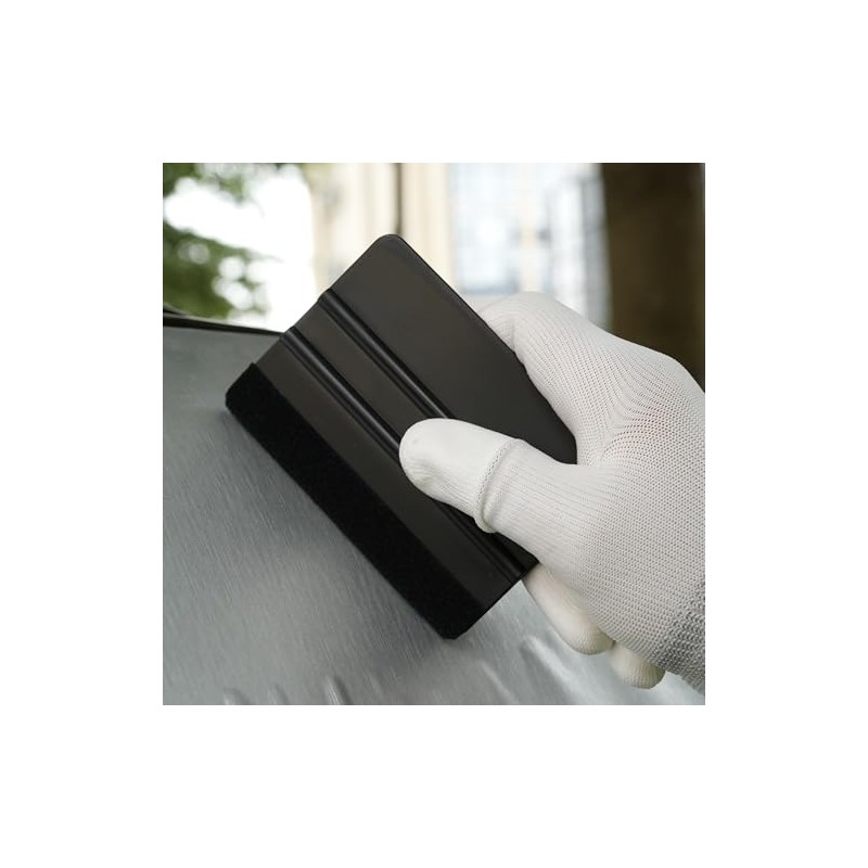 2-Pack Felt Edge Squeegee Tool for Car Vinyl Wrap, Window