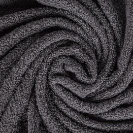 A2Z Luxurious 100% Cotton Charcoal Color Towels 500 GSM Soft Absorbent Set Of 2 Face Towels (30x30 cm)