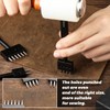 DIUDUS Leather Hole Punch, Prong Punch Tool 6mm 2/4/6 Lacing