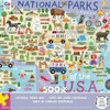 Ceaco - National Parks Map - 500 Piece Jigsaw Puzzle