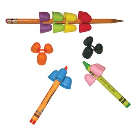 The Writing CLAW Grip for Handwriting Skills, Medium, Assorted Colors, Pack of 25