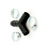 UTP Washing Machine Dishwasher Drain Hose Y Piece Joiner Connector
