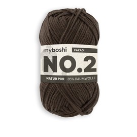 Myboshi Crochet and Knitting Yarn, Model No. 2, with Kapok Fibre, Light Yarn