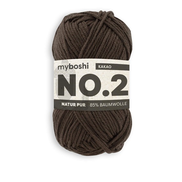 Myboshi Crochet and Knitting Yarn, Model No. 2, with Kapok