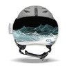 SOGGLE Vizor Visor Protection for Visor Helmets (Ski Helmets), Colour: