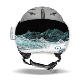 SOGGLE Vizor Visor Protection for Visor Helmets (Ski Helmets), Colour: Vizor Digital Mountain
