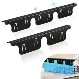 [Upgrade] Stainless Steel Stove Gap Covers, Stove Gap Filler 316 (2 Packs), Silver Oven Stove Gap Filler, Stove Guard Counter Between Oven Cabinet and Stove Top,23.6~47.2 inch, By BOGDA