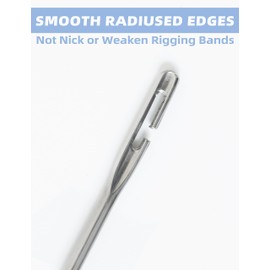 BLUEWING Bait Rigging Needles 3pc Bait Rigging Saltwater and Freshwater Fishing,Size 6in