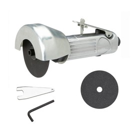 Dapetz ® Air Cut-Off Tool 3 Inch 75mm Pneumatic Grinder Cutter Straight Grinding Saw with 6 Cutting Discs for Contour Grinding,Polishing, Milling