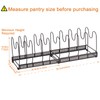 Toplife Pots and Pans Organizer Rack for Cabinet and Countertop,
