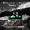 King Will Tungsten Carbide Wedding Band for Men - 8mm