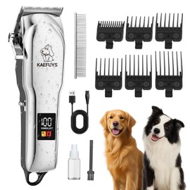 KAEFUYS Dog Clippers IPX7 Waterproof Dog Cat Professional Dog Clipper Set Suitable for Cats Dogs Rabbits etc.