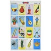 Don Clemente Autentica Loteria Mexican Bingo Set 20 Tablets Colorful