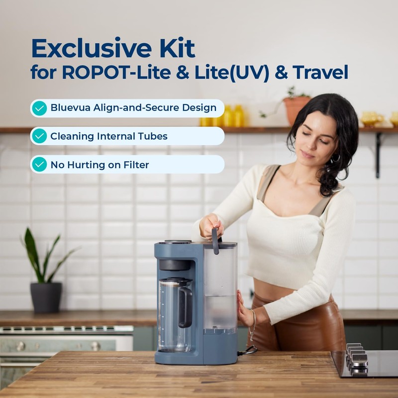 Bluevua Descaling Kit for RO100ROPOT-Lite & RO100ROPOT-Lite(UV) & RO100ROPOT-Travel Systems