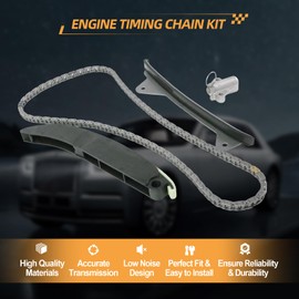noptul Engine Timing Chain Kit, Suitable for Hyundai Kia Elantra Sonata Tucson Optima Soul Forte 2.0L G4NC, Automotive Timing Chain Set Replacement Parts 24321-2E200 24410-2E000 24420-2E200