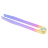 Outanaya Titanium Tweezers Mini Tool Lightweight High Hardness Precision Tweezers