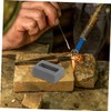 Operitacx Graphite Oil Tank Dice Circle Melting Silver Supply Graphite