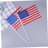 Operitacx USA Flags on Stick 50 Pack of Mini American