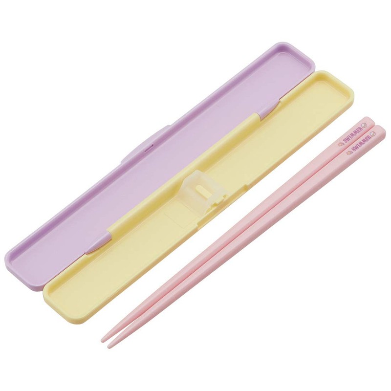 Skater ABC3AG Silver Ion Ag+ Antibacterial Swimmer Space Boy Chopsticks