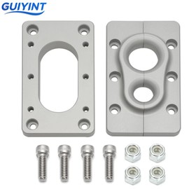 GUIYINT Billet Aluminum Firewall Pass-Through Bracket Compatible with Holley Terminator X Max EFI Systems - Raw Finish, Universal Fit, High-Temp Resistant