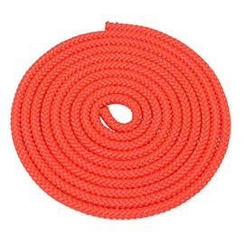 SGT KNOTS Twisted Nylon Diamond Braid - Durable Utility Rope for Crafting, Garden & DIY Projects (3/16" x 50ft, Neonorange)