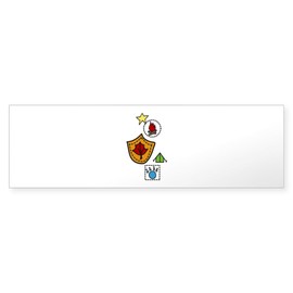 CafePress Nature 10"x3" Rectangle Vinyl Bumper Sticker Car Decal