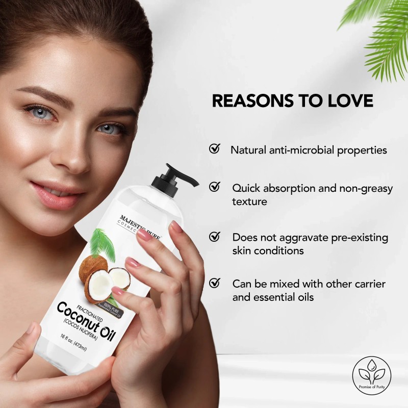 Fractionated Coconut Oil | 16 fl oz