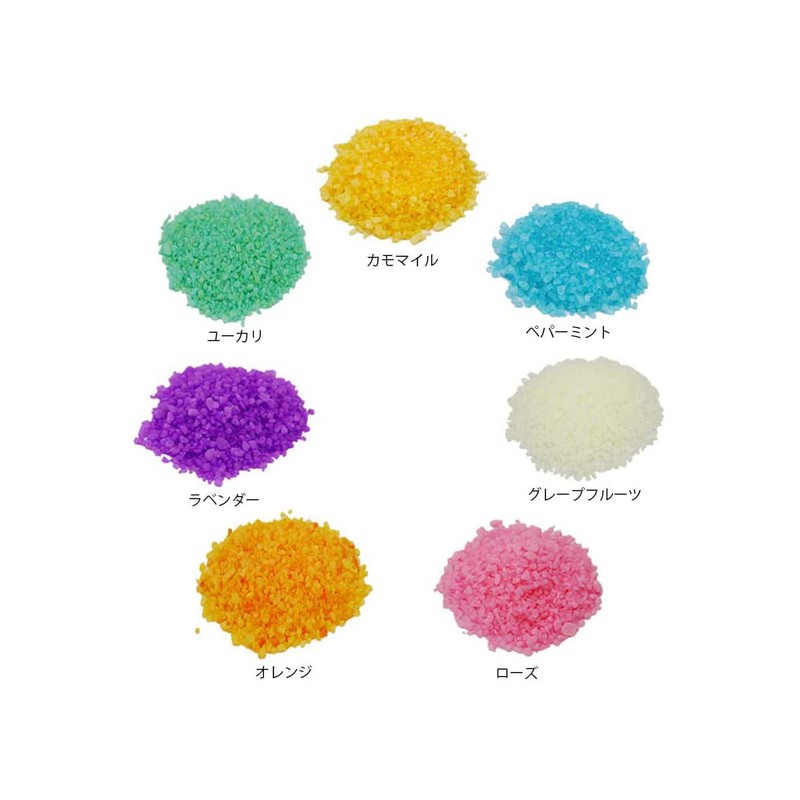 Jeep Creates Selde Couleur N Bath Salt, Set of 7