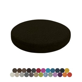 Lsjoaw Round Cushion 11.8 X 11.8 X 2 Inches (One) Round Seat Chair Washable Round Chair for Floor Stool Round Solid High-Resilience Round Seat Dining Chair Color 28