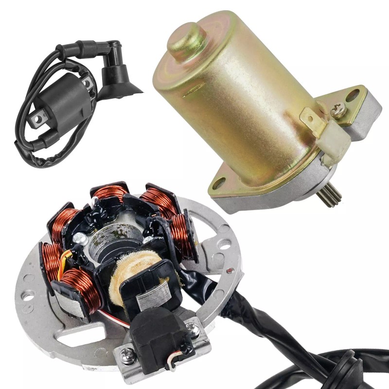 For Polaris Stator for Polaris Scrambler 50 Starter Ignition Coil