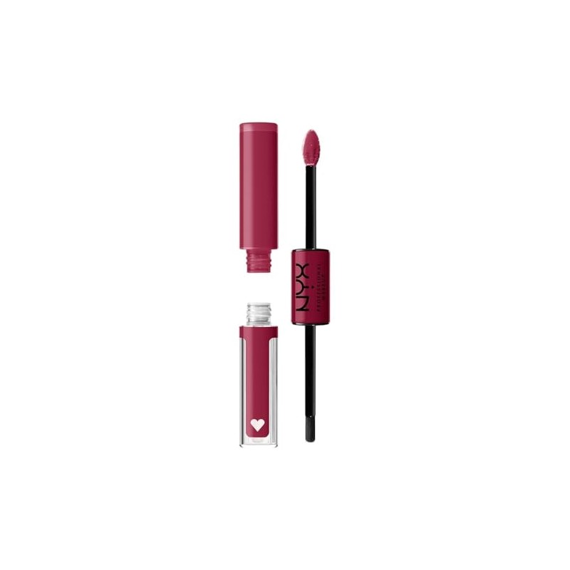 NYX Professional Makeup, Shine Loud, Labial Líquido Larga Duración, Goal