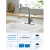 Kitchen Faucets with Pull Down Sprayer,Waterfall Kitchen Sink Faucet,Commercial Utility