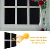 Static Cling Total Blackout Window Film 100% UV Blocking Window