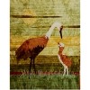 On The Trail Creations Sandhill Sunset Wall Hanging Art Quilt