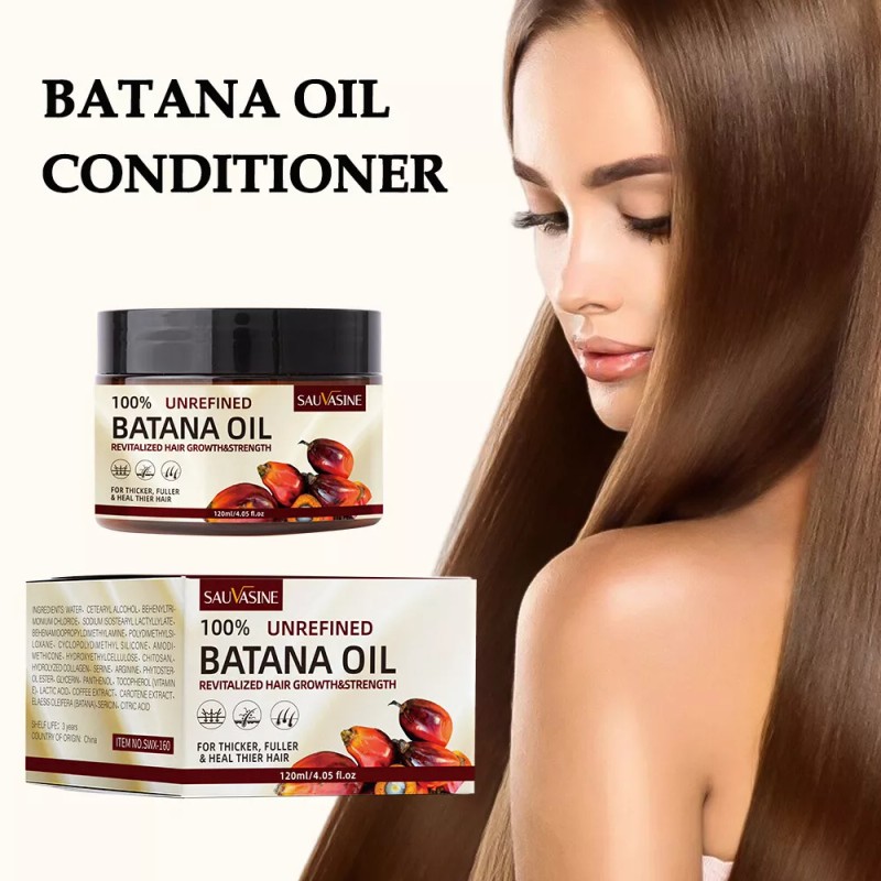 Natural BATANA OIL Hair Growth Serum- Fast Hair Regrowth Hair