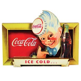 Ginger Cottages Coca-Cola Sprite Boy Wooden Ornament for Christmas Tree