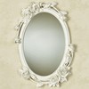 Touch of Class Rose Melody Antique White Wall Mirror