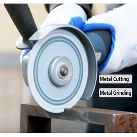 ANTENGDATOOL 4-1/2 Inch Diamond Cut Off Wheel for Metal, 4.5" Angle Grinder Cutting Grinding Disc on Cast Iron Steel Rebar Carbide Stainless Saw Blades 7/8“ Arbor(5PCS)