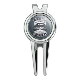 GRAPHICS & MORE Supernatural Winchester Brother's Impala Golf Divot Repair Tool and Ball Marker